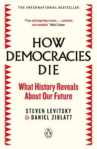 How Democracies Die book cover, cream and red colored