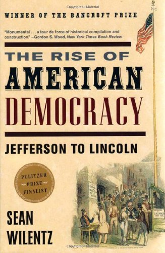 The Rise of American Democracy book cover, sepia toned