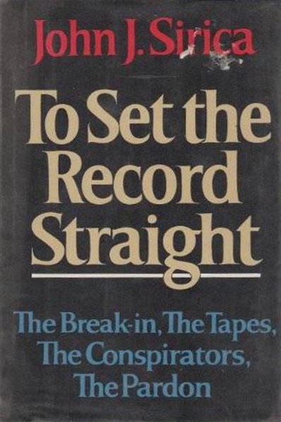 To Set the Record Straight book cover