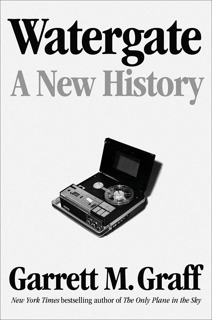 Book cover with a tape recorder on it